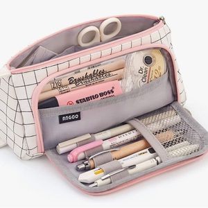 Agoo Preppy Pencil Case EASTHILL Big Capacity Pencil Office Organizer